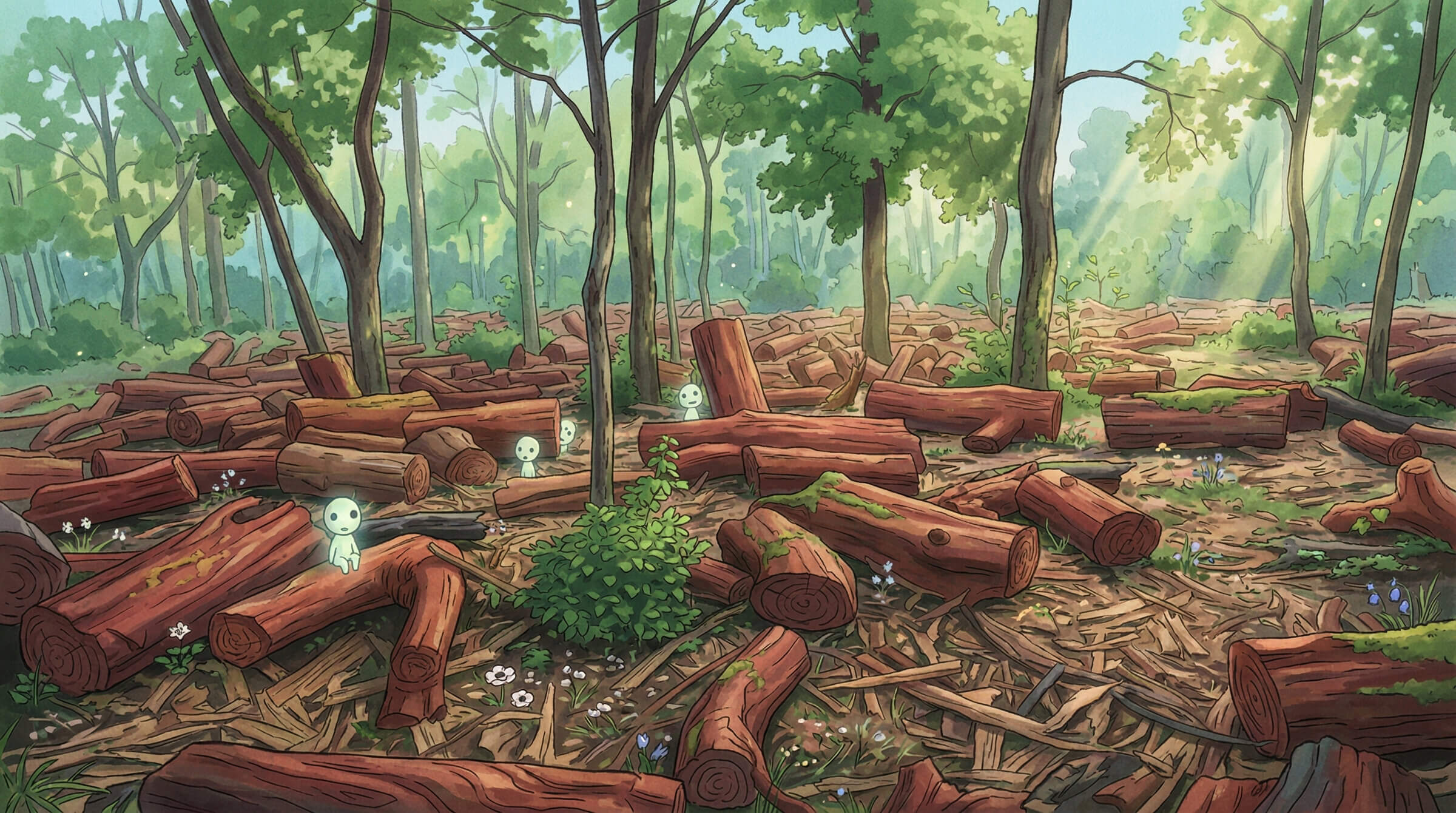 Công trường gỗ